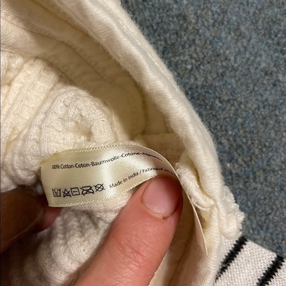 EUC Free People FP One Mason Hoodie Ivory - Picture 8 of 8